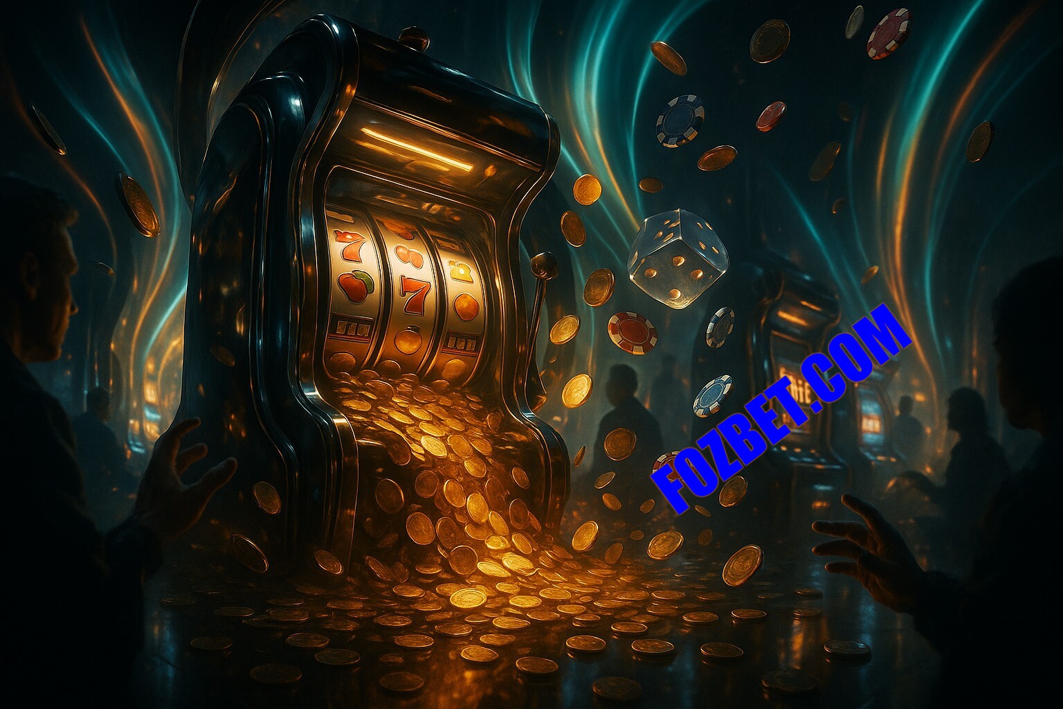 Diversos jogos de caça-níqueis